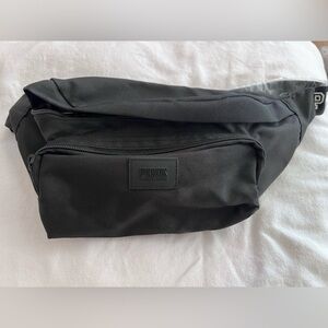 PINK Victoria's Secret Black Fanny Pack